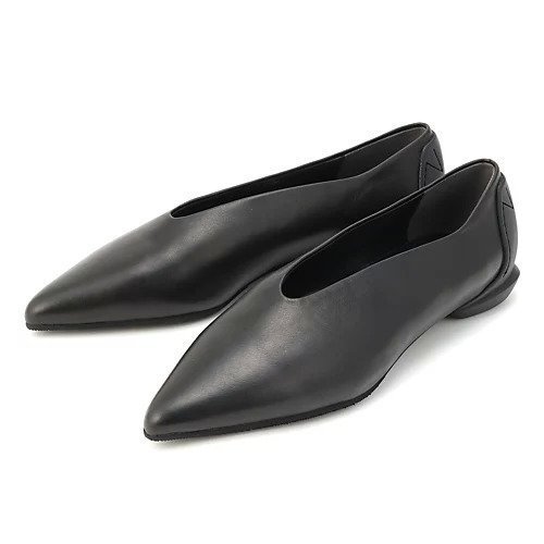 【シセイ/SHISEI】のスリットパンプス インテリア・キッズ・メンズ・レディースファッション・服の通販 founy(ファニー) 　ファッション　Fashion　レディースファッション　Fashion for Women　シューズ　Shoes, Footwear　スリット　Slit, Slit Detail　ソックス　Socks, Hosiery　タイツ　Tights, Legwear　バランス　Balance, Style Balance　フラット　Flat, Flat Shoes　ポインテッド　Pointed Toe, Sharp Toe　ブラック|ID: prp329100004618617 ipo3291000000033110908