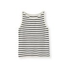 【マージュール/marjour】のSLEEVELESS KNIT TANK OFFWHITE&#215;BLACK|ID:prp329100004618633