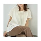 【スタイルデリ/STYLE DELI】の【LUXE】everyday半袖ブラウス アイボリー|ID:prp329100004619146