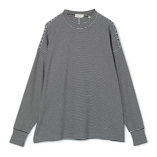 【ブラミンク/BLAMINK】のコットンボーダーロングスリーブ インテリア・キッズ・メンズ・レディースファッション・服の通販 founy(ファニー) https://founy.com/ ファッション Fashion レディースファッション Fashion for Women 2025年 2025 2025-2026秋冬・A/W Autumn/Winter 2025–26 AW25–26 カットソー Cut and Sewn Top フォルム Silhouette, Form モダン Modern, Contemporary モノトーン Monotone, Black and White |ID: prp329100004619191 ipo3291000000033124695