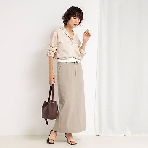 【ノーリーズソフィー/NOLLEY'S sophi】の《セットアップ対応》ウォッシャブルフィブリルサテンオープンカラーシャツ 人気、トレンドファッション・服の通販 founy(ファニー) 　ファッション　Fashion　レディースファッション　Fashion for Women　トップス・カットソー　Cut & Sew Tops　シャツ・ブラウス・オフィスカジュアル　Elegant Blouses & Button-Ups　2025年　2025　2025-2026秋冬・A/W　Autumn/Winter 2025–26 AW25–26　おすすめ　Recommended / Our Picks　キュプラ　Cupro, Eco Fabric　シルク　Silk, 100% Silk　セットアップ　Set-Up, Coordinated Outfit　マニッシュ　Mannish, Boyish　ワイド　Wide, Wide Fit　エレガント 上品　Elegant　other-3|ID: prp329100004619193 ipo3291000000033124713