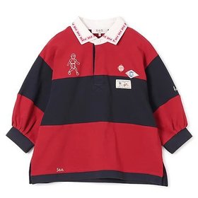 【シー ニューヨーク/Sea NEW YORK】のCAROLYN WORKWEAR RUGBYSHIRT 人気、トレンドファッション・服の通販 founy(ファニー) ファッション Fashion レディースファッション Fashion for Women トップス・カットソー Cut & Sew Tops シャツ・ブラウス・オフィスカジュアル Elegant Blouses & Button-Ups 2025年 2025 2025-2026秋冬・A/W Autumn/Winter 2025–26 AW25–26 スリーブ Sleeve, Long Sleeve / Short Sleeve パッチ Patch, Appliqué リラックス Relax, Relaxed Fit |ID:prp329100004620169