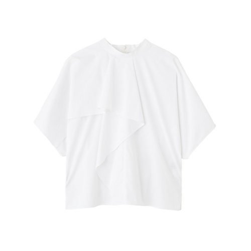 【アドーア/ADORE】のクリスピーコットンブラウス インテリア・キッズ・メンズ・レディースファッション・服の通販 founy(ファニー) 　ファッション　Fashion　レディースファッション　Fashion for Women　トップス・カットソー　Cut & Sew Tops　シャツ・ブラウス・オフィスカジュアル　Elegant Blouses & Button-Ups　おすすめ　Recommended / Our Picks　コンパクト　Compact, Small Size　スタンダード　Standard, Basic　タンブラー　Tumbler, Travel Mug　フィット　Fit, Slim Fit　ブロード　Broadcloth, Fine Cotton　ボトム　Bottoms, Lower Wear　ミックス　Mix, Mixed Style　ラッフル　Ruffle, Frill　夏　Summer　春　Spring　S/S・春夏　SS, Spring/Summer, Warm Season　ホワイト|ID: prp329100004620181 ipo3291000000033138049