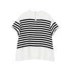 【アドーア/ADORE】のボーダープリントブラウス 人気、トレンドファッション・服の通販 founy(ファニー) ファッション Fashion レディースファッション Fashion for Women トップス・カットソー Cut & Sew Tops シャツ・ブラウス・オフィスカジュアル Elegant Blouses & Button-Ups おすすめ Recommended / Our Picks シルク Silk, 100% Silk ジョーゼット Georgette, Semi-Sheer Fabric スタンダード Standard, Basic ハンド Hand, Handmade フィット Fit, Slim Fit プリント Print, Printed Pattern ボーダー Border, Stripe モチーフ Motif, Design Theme ルーズ Loose, Oversized エレガント 上品 Elegant 夏 Summer 春 Spring S/S・春夏 SS, Spring/Summer, Warm Season thumbnail ホワイト&#215;ブラック|ID: prp329100004620183 ipo3291000000033138063