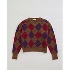 【シンゾーン/Shinzone】のARGYLE KNIT PULL OVER BROWN|ID:prp329100004620185