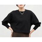 【ノーリーズ/NOLLEY'S】のショート丈裏毛スウェット ブラック|ID: prp329100004620209 ipo3291000000033138249