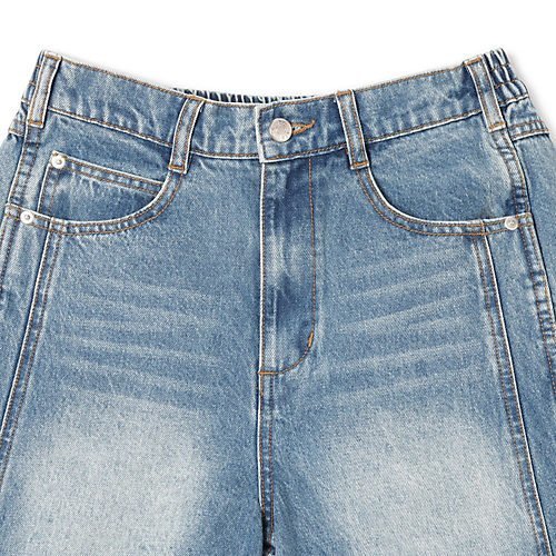 【シー ニューヨーク/Sea NEW YORK】のSPENCER MENDED DENIMBERMUDA SHORT 人気、トレンドファッション・服の通販 founy(ファニー) 　ファッション　Fashion　レディースファッション　Fashion for Women　2025年　2025　2025-2026秋冬・A/W　Autumn/Winter 2025–26 AW25–26　ショート　Short, Short Length　フレア　Flare, Flared　ポケット　Pocket, Pocket Detail　ヴィンテージ　Vintage Style　other-3|ID: prp329100004620227 ipo3291000000033906138
