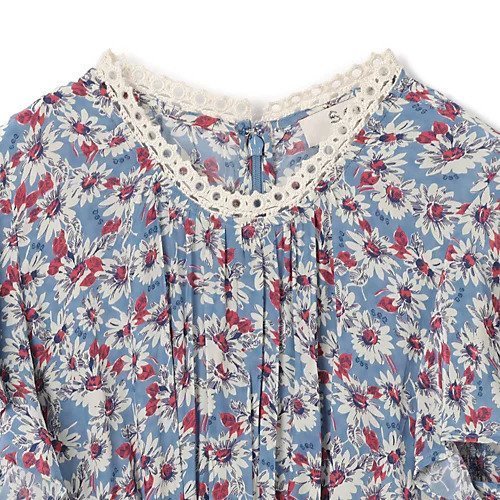 【シー ニューヨーク/Sea NEW YORK】のWHITNEY PRINT FLUTTER SLV MIDIDRESS 人気、トレンドファッション・服の通販 founy(ファニー) 　ファッション　Fashion　レディースファッション　Fashion for Women　ワンピース　Dresses　フォーマル・パーティードレス・結婚式用ドレス　Elegant & Casual Dresses　2025年　2025　2025-2026秋冬・A/W　Autumn/Winter 2025–26 AW25–26　クロシェ　Crochet, Knitted Lace　シルク　Silk, 100% Silk　フレア　Flare, Flared　other-3|ID: prp329100004620229 ipo3291000000033138410