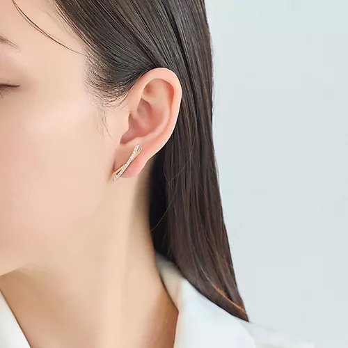 【フィービィー/phoebe】の2wayクロッシングリュクスピアス&イヤリング(片耳) 人気、トレンドファッション・服の通販 founy(ファニー) 　ファッション　Fashion　レディースファッション　Fashion for Women　ジュエリー　Jewelry　ファッションリング　Fashion Rings　イヤリング・フープ・ドロップタイプ　Hoop, Drop & Clip Earrings　イヤリング　Earrings　イヤーカフ　Ear Cuffs　シンプル　Simple, Minimal　フィット　Fit, Slim Fit　メタル　Metal, Metal Parts　モチーフ　Motif, Design Theme　片耳　One-Ear, Single Earring　other-3|ID: prp329100004620248 ipo3291000000033138573