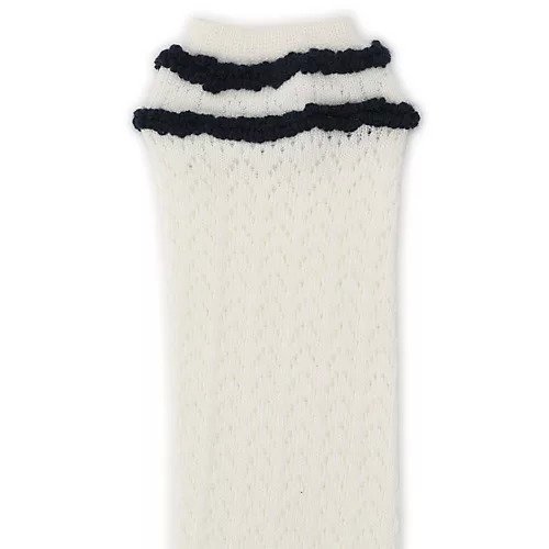 【シー ニューヨーク/Sea NEW YORK】のMARIE KNIT EMBROIDERY SOCKS 人気、トレンドファッション・服の通販 founy(ファニー) 　ファッション　Fashion　レディースファッション　Fashion for Women　トップス・カットソー　Cut & Sew Tops　ニット　Knit Tops & Sweaters　ソックス&靴下　Socks & Hosiery　2025年　2025　2025-2026秋冬・A/W　Autumn/Winter 2025–26 AW25–26　クラシカル　Classical, Vintage-Inspired　ソックス　Socks, Hosiery　洗える　Machine Washable　透かし　Cut-Out, Lacework　other-2|ID: prp329100004620254 ipo3291000000033138607