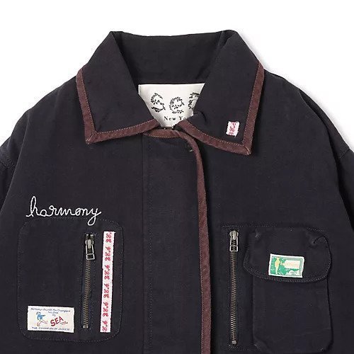【シー ニューヨーク/Sea NEW YORK】のCAROLYN WORKWEAR JACKET 人気、トレンドファッション・服の通販 founy(ファニー) 　ファッション　Fashion　レディースファッション　Fashion for Women　アウター　Coat / Outerwear Collection　レディースジャケット・軽アウター　Jackets　2025年　2025　2025-2026秋冬・A/W　Autumn/Winter 2025–26 AW25–26　パッチ　Patch, Appliqué　ワーク　Workwear, Utility Style　other-3|ID: prp329100004620263 ipo3291000000033138662