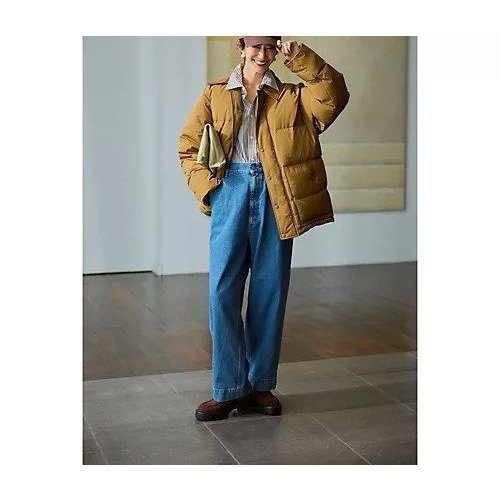 【シンゾーン/Shinzone】のSUEDE COLLAR DOWN JACKET 人気、トレンドファッション・服の通販 founy(ファニー) 　ファッション　Fashion　レディースファッション　Fashion for Women　アウター　Coat / Outerwear Collection　レディースジャケット・軽アウター　Jackets　アウトドア　Outdoor Clothing　ジャケット　Jacket, Outerwear　ストレート　Straight, Straight Cut　ダウン　Down, Puffer　デニム　Denim, Jeans Material　トレンド　Trend, Trending Now　ドット　Polka Dot, Dot Pattern　エレガント 上品　Elegant　防寒　Cold Protection, Winter-Ready　other-2|ID: prp329100004620265 ipo3291000000034696191