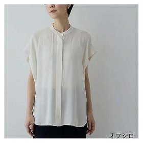 【ドレスハーセルフ/DRESS HERSELF】 シャツブラウス人気、トレンドファッション・服の通販 founy(ファニー) ファッション Fashion レディースファッション Fashion for Women トップス・カットソー Cut & Sew Tops シャツ・ブラウス・オフィスカジュアル Elegant Blouses & Button-Ups クール Cool, Chic ドレープ Drape, Draping Fabric バランス Balance, Style Balance モダン Modern, Contemporary 洗える Machine Washable |ID:prp329100004620296