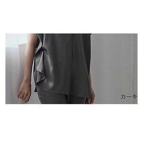 【ドレスハーセルフ/DRESS HERSELF】 シャツブラウス人気、トレンドファッション・服の通販 founy(ファニー) ファッション Fashion レディースファッション Fashion for Women トップス・カットソー Cut & Sew Tops シャツ・ブラウス・オフィスカジュアル Elegant Blouses & Button-Ups クール Cool, Chic ドレープ Drape, Draping Fabric バランス Balance, Style Balance モダン Modern, Contemporary 洗える Machine Washable |ID:prp329100004620296