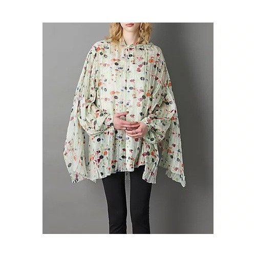【ブラミンク/BLAMINK】のBM P FLW/PRT RBN LSL 人気、トレンドファッション・服の通販 founy(ファニー) 　ファッション　Fashion　レディースファッション　Fashion for Women　2025年　2025　2025-2026秋冬・A/W　Autumn/Winter 2025–26 AW25–26　エアリー　Airy Texture　チュニック　Tunic, Long Top　フェミニン　Feminine, Girly　フラワー　Flower, Floral　プリント　Print, Printed Pattern　ロング　Long, Long-Length　other-2|ID: prp329100004621148 ipo3291000000033154903