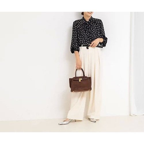 【ノーリーズ/NOLLEY'S】のジョーゼットボウタイブラウス 人気、トレンドファッション・服の通販 founy(ファニー) 　ファッション　Fashion　レディースファッション　Fashion for Women　トップス・カットソー　Cut & Sew Tops　シャツ・ブラウス・オフィスカジュアル　Elegant Blouses & Button-Ups　2025年　2025　2025-2026秋冬・A/W　Autumn/Winter 2025–26 AW25–26　クラシカル　Classical, Vintage-Inspired　ジョーゼット　Georgette, Semi-Sheer Fabric　トレンド　Trend, Trending Now　リボン　Ribbon, Bow　ループ　Loop, Loop Knit　今季　This Season, Current Season　other-2|ID: prp329100004621162 ipo3291000000033154965