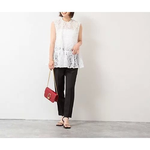 【ノーリーズ/NOLLEY'S】のフラワーチュールティアードブラウス 人気、トレンドファッション・服の通販 founy(ファニー) 　ファッション　Fashion　レディースファッション　Fashion for Women　トップス・カットソー　Cut & Sew Tops　シャツ・ブラウス・オフィスカジュアル　Elegant Blouses & Button-Ups　2025年　2025　2025-2026秋冬・A/W　Autumn/Winter 2025–26 AW25–26　デニム　Denim, Jeans Material　ボトム　Bottoms, Lower Wear　リボン　Ribbon, Bow　other-2|ID: prp329100004621178 ipo3291000000033155059
