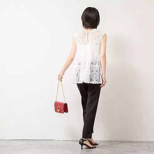 【ノーリーズ/NOLLEY'S】のフラワーチュールティアードブラウス 人気、トレンドファッション・服の通販 founy(ファニー) 　ファッション　Fashion　レディースファッション　Fashion for Women　トップス・カットソー　Cut & Sew Tops　シャツ・ブラウス・オフィスカジュアル　Elegant Blouses & Button-Ups　2025年　2025　2025-2026秋冬・A/W　Autumn/Winter 2025–26 AW25–26　デニム　Denim, Jeans Material　ボトム　Bottoms, Lower Wear　リボン　Ribbon, Bow　other-3|ID: prp329100004621178 ipo3291000000033155061