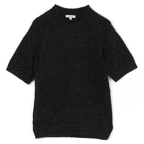 【ブラミンク/BLAMINK】のBM P LAME CN SSL インテリア・キッズ・メンズ・レディースファッション・服の通販 founy(ファニー) 　ファッション　Fashion　レディースファッション　Fashion for Women　2025年　2025　2025-2026秋冬・A/W　Autumn/Winter 2025–26 AW25–26　ツイード　Twill, Twill Weave　モダン　Modern, Contemporary　半袖　Short Sleeve, Half Sleeve　BLACK|ID: prp329100004621195 ipo3291000000033155205