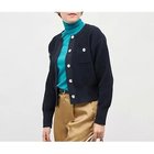 【ノーリーズ/NOLLEY'S】の《手洗い可能》鹿の子編みクルーネックカーディガン ネイビー|ID: prp329100004621207 ipo3291000000033155284