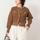 【ノーリーズ/NOLLEY'S】の《手洗い可能》鹿の子編みクルーネックカーディガン キャメル|ID: prp329100004621207 ipo3291000000033869335