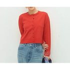 【ノーリーズ/NOLLEY'S】の《手洗い可能》くるみ釦シアークルーネックカーディガン オレンジ|ID: prp329100004621216 ipo3291000000033155331