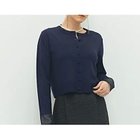 【ノーリーズ/NOLLEY'S】の《手洗い可能》くるみ釦シアークルーネックカーディガン ネイビー|ID: prp329100004621216 ipo3291000000033155335