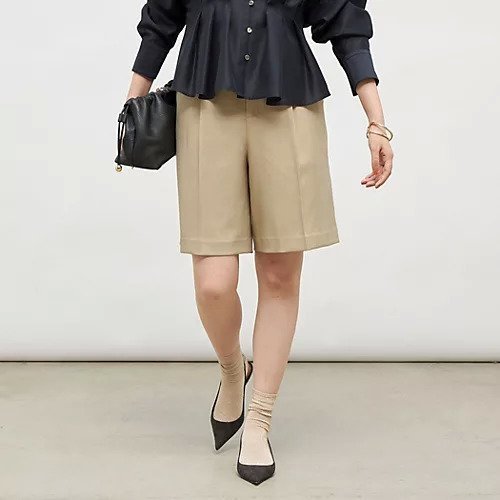 【ノーリーズ/NOLLEY'S】の《セットアップ対応》ウォッシャブルウール調ストレッチハーフパンツ インテリア・キッズ・メンズ・レディースファッション・服の通販 founy(ファニー) https://founy.com/ ファッション Fashion レディースファッション Fashion for Women セットアップ Matching Sets レディースパンツ・ボトムス Pants & Trousers / Bottoms パンツ Pants & Trousers ショートパンツ・ハーフパンツ High-Waisted & Relaxed Shorts 2025年 2025 2025-2026秋冬・A/W Autumn/Winter 2025–26 AW25–26 おすすめ Recommended / Our Picks ジャケット Jacket, Outerwear ストレッチ Stretch, Stretchy Fabric セットアップ Set-Up, Coordinated Outfit ハーフ Half, Half-Length 今季 This Season, Current Season 秋 Autumn |ID: prp329100004621264 ipo3291000000033155678