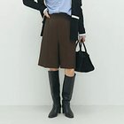【ノーリーズ/NOLLEY'S】の《セットアップ対応》ウォッシャブルウール調ストレッチハーフパンツ ブラウン|ID: prp329100004621264 ipo3291000000033155684