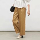 【ノーリーズ/NOLLEY'S】のウォッシャブルサテンワイドパンツ キャメル|ID: prp329100004621269 ipo3291000000033155738