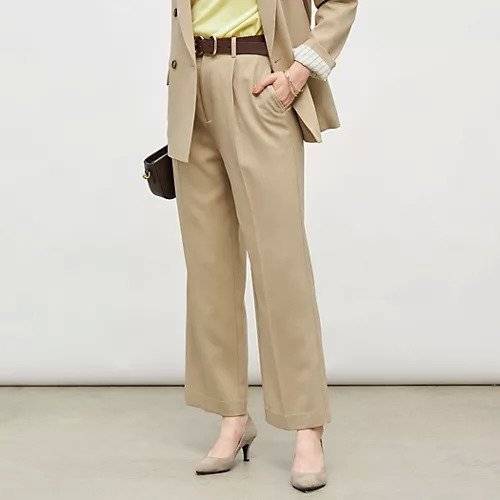 【ノーリーズ/NOLLEY'S】の《セットアップ対応》ウォッシャブルウール調セミワイドパンツ インテリア・キッズ・メンズ・レディースファッション・服の通販 founy(ファニー) https://founy.com/ ファッション Fashion レディースファッション Fashion for Women セットアップ Matching Sets レディースパンツ・ボトムス Pants & Trousers / Bottoms 2025年 2025 2025-2026秋冬・A/W Autumn/Winter 2025–26 AW25–26 ジャケット Jacket, Outerwear ストレッチ Stretch, Stretchy Fabric セットアップ Set-Up, Coordinated Outfit ワイド Wide, Wide Fit 今季 This Season, Current Season 秋 Autumn |ID: prp329100004621272 ipo3291000000033155750