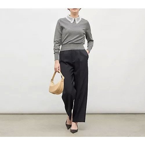 【ノーリーズ/NOLLEY'S】の《セットアップ対応》ウォッシャブルウール調セミワイドパンツ 人気、トレンドファッション・服の通販 founy(ファニー) 　ファッション　Fashion　レディースファッション　Fashion for Women　セットアップ　Matching Sets　レディースパンツ・ボトムス　Pants & Trousers / Bottoms　2025年　2025　2025-2026秋冬・A/W　Autumn/Winter 2025–26 AW25–26　ジャケット　Jacket, Outerwear　ストレッチ　Stretch, Stretchy Fabric　セットアップ　Set-Up, Coordinated Outfit　ワイド　Wide, Wide Fit　今季　This Season, Current Season　秋　Autumn　other-2|ID: prp329100004621272 ipo3291000000033155757