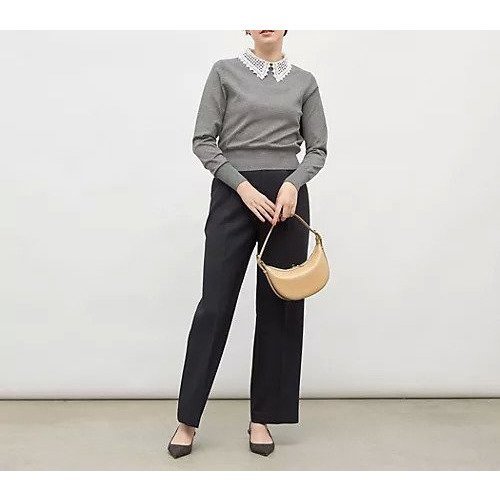 【ノーリーズ/NOLLEY'S】の《セットアップ対応》ウォッシャブルウール調セミワイドパンツ 人気、トレンドファッション・服の通販 founy(ファニー) 　ファッション　Fashion　レディースファッション　Fashion for Women　セットアップ　Matching Sets　レディースパンツ・ボトムス　Pants & Trousers / Bottoms　2025年　2025　2025-2026秋冬・A/W　Autumn/Winter 2025–26 AW25–26　ジャケット　Jacket, Outerwear　ストレッチ　Stretch, Stretchy Fabric　セットアップ　Set-Up, Coordinated Outfit　ワイド　Wide, Wide Fit　今季　This Season, Current Season　秋　Autumn　other-3|ID: prp329100004621272 ipo3291000000033155759
