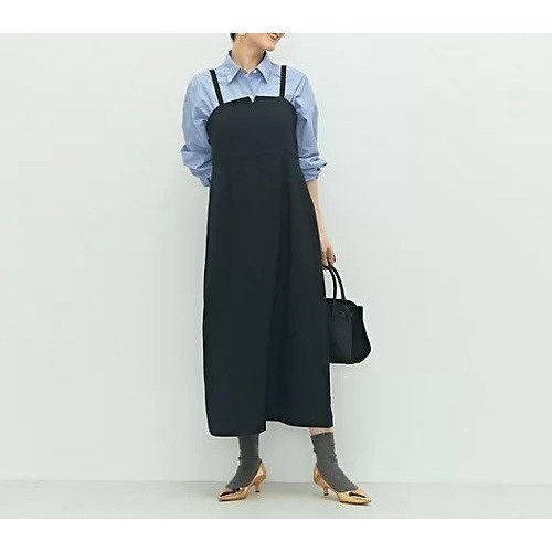 【ノーリーズ/NOLLEY'S】のウォッシャブルウール調ストレッチキャミワンピース インテリア・キッズ・メンズ・レディースファッション・服の通販 founy(ファニー) 　ファッション　Fashion　レディースファッション　Fashion for Women　ワンピース　Dresses　キャミソールワンピース　Camisole Dresses　2025年　2025　2025-2026秋冬・A/W　Autumn/Winter 2025–26 AW25–26　カットソー　Cut and Sewn Top　ストレッチ　Stretch, Stretchy Fabric　今季　This Season, Current Season　ネイビー|ID: prp329100004621283 ipo3291000000033155849