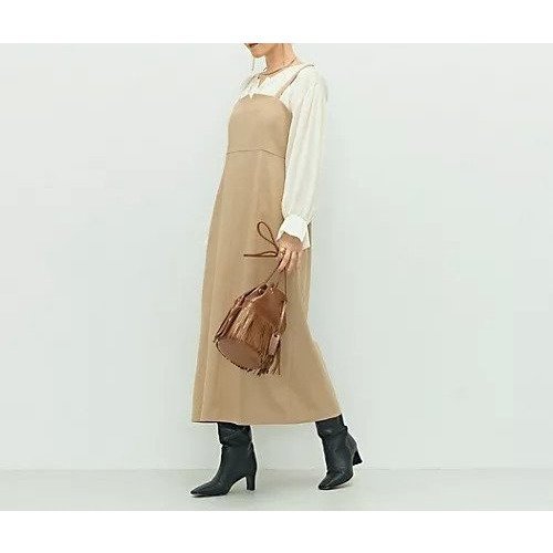 【ノーリーズ/NOLLEY'S】のウォッシャブルウール調ストレッチキャミワンピース 人気、トレンドファッション・服の通販 founy(ファニー) 　ファッション　Fashion　レディースファッション　Fashion for Women　ワンピース　Dresses　キャミソールワンピース　Camisole Dresses　2025年　2025　2025-2026秋冬・A/W　Autumn/Winter 2025–26 AW25–26　カットソー　Cut and Sewn Top　ストレッチ　Stretch, Stretchy Fabric　今季　This Season, Current Season　other-3|ID: prp329100004621283 ipo3291000000033155854