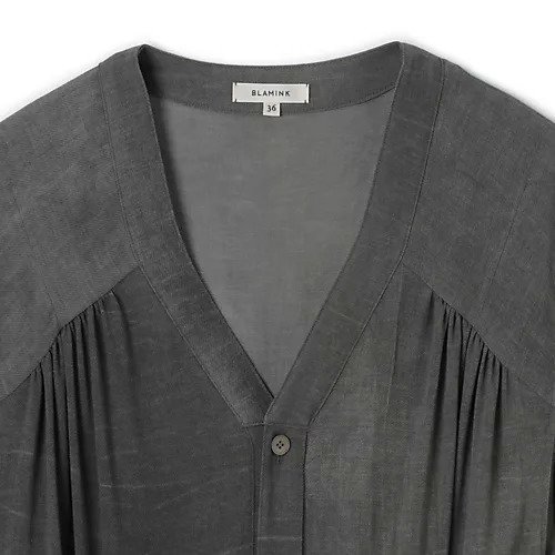 【ブラミンク/BLAMINK】のコットンVネックノースリーブワンピース 人気、トレンドファッション・服の通販 founy(ファニー) 　ファッション　Fashion　レディースファッション　Fashion for Women　ワンピース　Dresses　2025年　2025　2025-2026秋冬・A/W　Autumn/Winter 2025–26 AW25–26　モダン　Modern, Contemporary　リボン　Ribbon, Bow　other-3|ID: prp329100004621291 ipo3291000000033155919