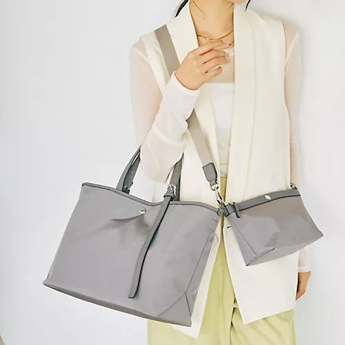 【トプカピ/TOPKAPI】の【Breath TOPKAPI】撥水 2way A4 トートバッグ / ミニポーチセット 人気、トレンドファッション・服の通販 founy(ファニー) 　ファッション　Fashion　レディースファッション　Fashion for Women　バッグ　Bags　ポーチ&ミニバッグ　Pouches & Mini Bags　アシンメトリー　Asymmetrical Style　クール　Cool, Chic　ショルダー　Shoulder, Shoulder Strap　ポケット　Pocket, Pocket Detail　ポーチ　Pouch, Small Case　ラップ　Wrap, Wrap Design　傘　Umbrella, Parasol　軽量　Lightweight, Ultra Light　other-3|ID: prp329100004621303 ipo3291000000033155994