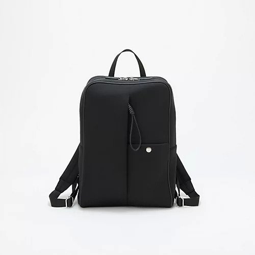 【トプカピ/TOPKAPI】の【Breath TOPKAPI】SORT ソート ネオプレン スクエア リュック / 軽量 / PC対応 インテリア・キッズ・メンズ・レディースファッション・服の通販 founy(ファニー) 　ファッション　Fashion　レディースファッション　Fashion for Women　クッション　Cushion, Throw Pillow　クール　Cool, Chic　スクエア　Square, Square Shape　フォルム　Silhouette, Form　ポケット　Pocket, Pocket Detail　リュック　Backpack, Rucksack　軽量　Lightweight, Ultra Light　ブラック|ID: prp329100004621340 ipo3291000000033156204
