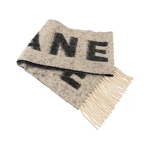 【クラネ/CLANE】のCLANE LOGO MUFFLER インテリア・キッズ・メンズ・レディースファッション・服の通販 founy(ファニー) https://founy.com/ ファッション Fashion レディースファッション Fashion for Women 2025年 2025 2025-2026秋冬・A/W Autumn/Winter 2025–26 AW25–26 フリンジ Fringe, Tassel マフラー Scarf, Muffler |ID: prp329100004621351 ipo3291000000033156312