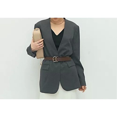 【ノーリーズソフィー/NOLLEY'S sophi】の【WEB STAFF守屋 別注】《セットアップ対応》ウォッシャブルソフトシャンブレーノーカラージャケット 人気、トレンドファッション・服の通販 founy(ファニー) 　ファッション　Fashion　レディースファッション　Fashion for Women　アウター　Coat / Outerwear Collection　レディースジャケット・軽アウター　Jackets　ノーカラージャケット / シンプル上品コーデ　Collarless Jackets　2025年　2025　2025-2026秋冬・A/W　Autumn/Winter 2025–26 AW25–26　ショルダー　Shoulder, Shoulder Strap　シルク　Silk, 100% Silk　ジャケット　Jacket, Outerwear　ストレッチ　Stretch, Stretchy Fabric　セットアップ　Set-Up, Coordinated Outfit　バランス　Balance, Style Balance　エレガント 上品　Elegant　別注　Limited Edition, Custom Order　定番　Standard, Basic Item　 other-1|ID: prp329100004621373 ipo3291000000033156460