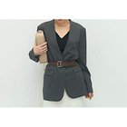 【ノーリーズソフィー/NOLLEY'S sophi】の【WEB STAFF守屋 別注】《セットアップ対応》ウォッシャブルソフトシャンブレーノーカラージャケット 人気、トレンドファッション・服の通販 founy(ファニー) ファッション Fashion レディースファッション Fashion for Women アウター Coat / Outerwear Collection レディースジャケット・軽アウター Jackets ノーカラージャケット / シンプル上品コーデ Collarless Jackets 2025年 2025 2025-2026秋冬・A/W Autumn/Winter 2025–26 AW25–26 ショルダー Shoulder, Shoulder Strap シルク Silk, 100% Silk ジャケット Jacket, Outerwear ストレッチ Stretch, Stretchy Fabric セットアップ Set-Up, Coordinated Outfit バランス Balance, Style Balance エレガント 上品 Elegant 別注 Limited Edition, Custom Order 定番 Standard, Basic Item thumbnail チャコールグレー|ID: prp329100004621373 ipo3291000000033156461