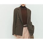 【ノーリーズ/NOLLEY'S】の《セットアップ対応》ウォッシャブルウール調ストレッチダブルジャケット 人気、トレンドファッション・服の通販 founy(ファニー) ファッション Fashion レディースファッション Fashion for Women アウター Coat / Outerwear Collection レディースジャケット・軽アウター Jackets 2025年 2025 2025-2026秋冬・A/W Autumn/Winter 2025–26 AW25–26 ジャケット Jacket, Outerwear ストレッチ Stretch, Stretchy Fabric セットアップ Set-Up, Coordinated Outfit 今季 This Season, Current Season thumbnail ブラウン|ID: prp329100004621376 ipo3291000000033156481