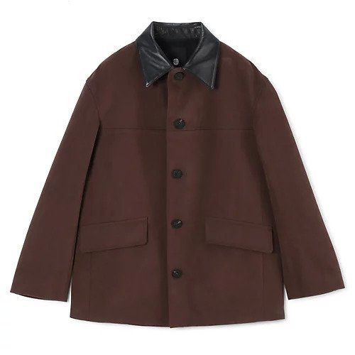 【ブラミンク/BLAMINK】のBM P CO LEATHER/CL インテリア・キッズ・メンズ・レディースファッション・服の通販 founy(ファニー) https://founy.com/ ファッション Fashion レディースファッション Fashion for Women 2025年 2025 2025-2026秋冬・A/W Autumn/Winter 2025–26 AW25–26 コンビ Combo, Combination Style シンプル Simple, Minimal ジャケット Jacket, Outerwear フラップ Flap, Flap Pocket ポケット Pocket, Pocket Detail マフラー Scarf, Muffler |ID: prp329100004621377 ipo3291000000033156486