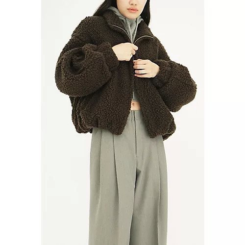 【クラネ/CLANE】のBALLOON BOA BLOUSON 人気、トレンドファッション・服の通販 founy(ファニー) ファッション Fashion レディースファッション Fashion for Women アウター Coat / Outerwear Collection ブルゾンジャケット・スポーティアウター Blouson Jackets 2025年 2025 2025-2026秋冬・A/W Autumn/Winter 2025–26 AW25–26 スタンド Stand Collar, Upright Stand トレンド Trend, Trending Now バランス Balance, Style Balance フォルム Silhouette, Form ブルゾン Blouson, Bomber Jacket ポケット Pocket, Pocket Detail ワイド Wide, Wide Fit 今季 This Season, Current Season 冬 Winter / This Winter 防寒 Cold Protection, Winter-Ready other-3|ID: prp329100004621378 ipo3291000000034767355