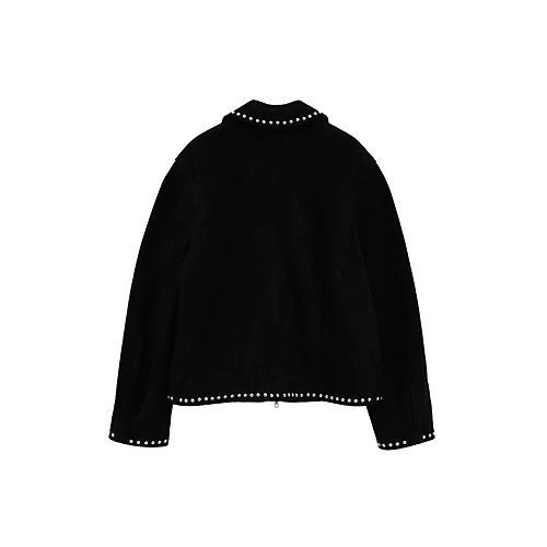 【クラネ/CLANE】のSUEDE STUDS BLOUSON 人気、トレンドファッション・服の通販 founy(ファニー) 　ファッション　Fashion　レディースファッション　Fashion for Women　アウター　Coat / Outerwear Collection　ブルゾンジャケット・スポーティアウター　Blouson Jackets　2025年　2025　2025-2026秋冬・A/W　Autumn/Winter 2025–26 AW25–26　スタッズ　Studs, Metal Accents　ポケット　Pocket, Pocket Detail　ミックス　Mix, Mixed Style　リアル　Real, Realistic　other-2|ID: prp329100004621379 ipo3291000000033156509