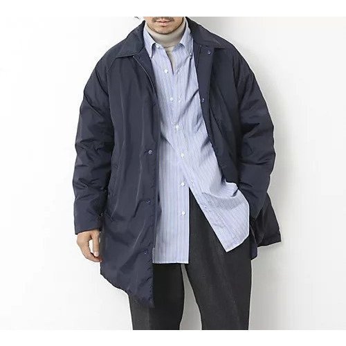 【ノーリーズ グッドマン/NOLLEY'S goodman / MEN】の【TAION/タイオン】別注ダウンステンカラーコート 25AW 人気、トレンドファッション・服の通販 founy(ファニー) 　ファッション　Fashion　メンズファッション　Fashion for Men　軽量　Lightweight, Ultra Light　ジャケット　Jacket, Outerwear　ダウン　Down, Puffer　デニム　Denim, Jeans Material　パーカー　Hoodie, Parka　別注　Limited Edition, Custom Order　ワッシャー　Washer, Crinkled Finish　冬　Winter / This Winter　ビジネス 仕事 通勤　Business / Work / Commuting　2025年　2025　2025-2026秋冬・A/W　Autumn/Winter 2025–26 AW25–26　other-2|ID: prp329100004621383 ipo3291000000034254961
