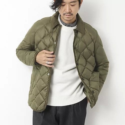 【ノーリーズ グッドマン/NOLLEY'S goodman / MEN】の【TAION/タイオン】別注ソフトシェル キルティングジャケット 25AW インテリア・キッズ・メンズ・レディースファッション・服の通販 founy(ファニー) 　ファッション　Fashion　メンズファッション　Fashion for Men　カーディガン　Cardigan, Knitwear　キルティング　Quilted, Quilting　コーデュロイ　Corduroy, Cord Fabric　シンプル　Simple, Minimal　ジャケット　Jacket, Outerwear　ダウン　Down, Puffer　デニム　Denim, Jeans Material　パイピング　Piping, Trim Design　パーカー　Hoodie, Parka　別注　Limited Edition, Custom Order　冬　Winter / This Winter　2025年　2025　2025-2026秋冬・A/W　Autumn/Winter 2025–26 AW25–26　オリーブ|ID: prp329100004621384 ipo3291000000034069079