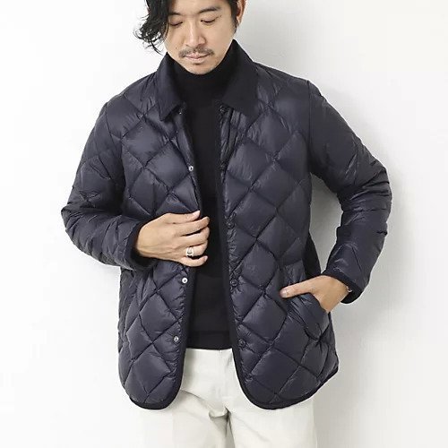 【ノーリーズ グッドマン/NOLLEY'S goodman / MEN】の【TAION/タイオン】別注ソフトシェル キルティングジャケット 25AW 人気、トレンドファッション・服の通販 founy(ファニー) 　ファッション　Fashion　メンズファッション　Fashion for Men　カーディガン　Cardigan, Knitwear　キルティング　Quilted, Quilting　コーデュロイ　Corduroy, Cord Fabric　シンプル　Simple, Minimal　ジャケット　Jacket, Outerwear　ダウン　Down, Puffer　デニム　Denim, Jeans Material　パイピング　Piping, Trim Design　パーカー　Hoodie, Parka　別注　Limited Edition, Custom Order　冬　Winter / This Winter　2025年　2025　2025-2026秋冬・A/W　Autumn/Winter 2025–26 AW25–26　other-3|ID: prp329100004621384 ipo3291000000034069085