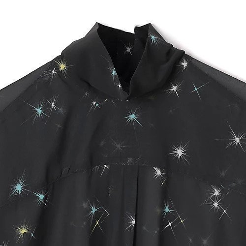 【テルマ/TELMA】のPrinted Sheer Shirt 人気、トレンドファッション・服の通販 founy(ファニー) 　ファッション　Fashion　レディースファッション　Fashion for Women　トップス・カットソー　Cut & Sew Tops　シャツ・ブラウス・オフィスカジュアル　Elegant Blouses & Button-Ups　2025年　2025　2025-2026秋冬・A/W　Autumn/Winter 2025–26 AW25–26　シアー　Sheer, See-Through　ハイネック　High Neck, Mock Neck　ラウンド　Round, Round Neck　今季　This Season, Current Season　洗える　Machine Washable　other-3|ID: prp329100004621416 ipo3291000000034864543