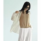 【スタイルデリ/STYLE DELI】の【BLK001】待望の羽織り用インナーサマーニット オリーブベージュ|ID: prp329100004621419 ipo3291000000036258388